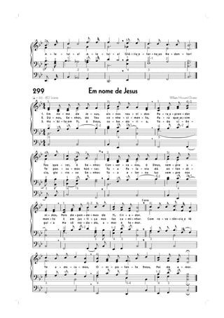 299   Em nome de Jesus
 