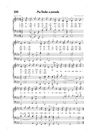 330   Ao findar a jornada
 