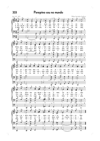 333   Peregrino sou no mundo
 