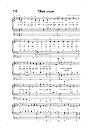 339   Glória sem par
 