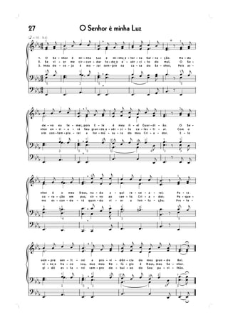 27   O Senhor é minha Luz
 