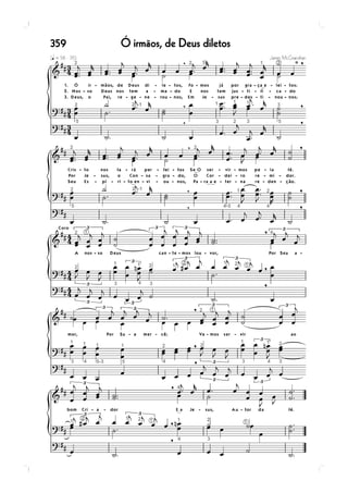 359   Ó irmãos, de Deus diletos
 