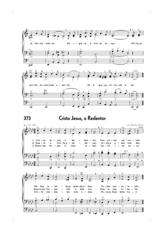 373   Cristo Jesus, o Redentor
 