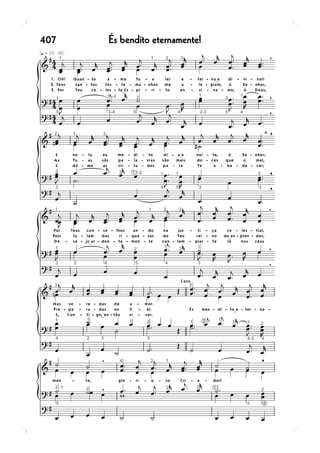 407   És bendito eternamente!
 