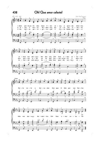438   Oh! Que amor celeste!
 