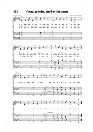 450   Vamos, queridos, escolher a boa parte
 