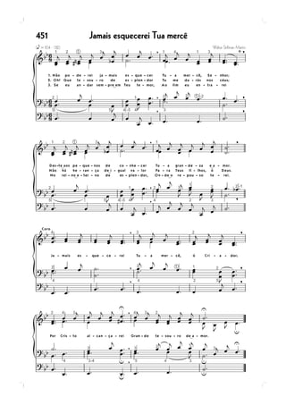 451   Jamais esquecerei Tua mercê
 