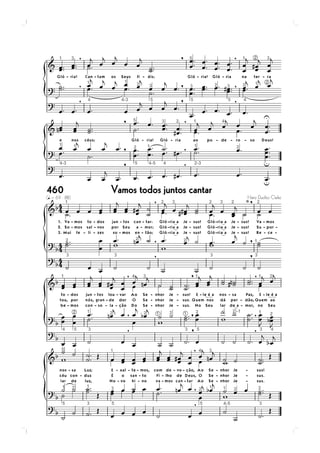 460   Vamos todos juntos cantar
 