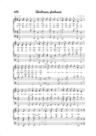 472   Glorificarei, glorificarei
 