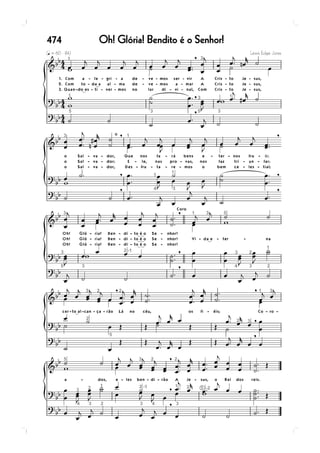 474   Oh! Glória! Bendito é o Senhor!
 