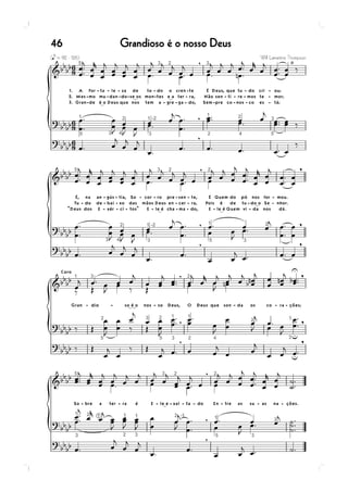 46   Grandioso é o nosso Deus
 