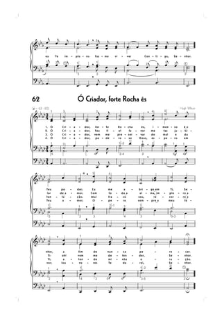 62   Ó Criador, forte Rocha és
 