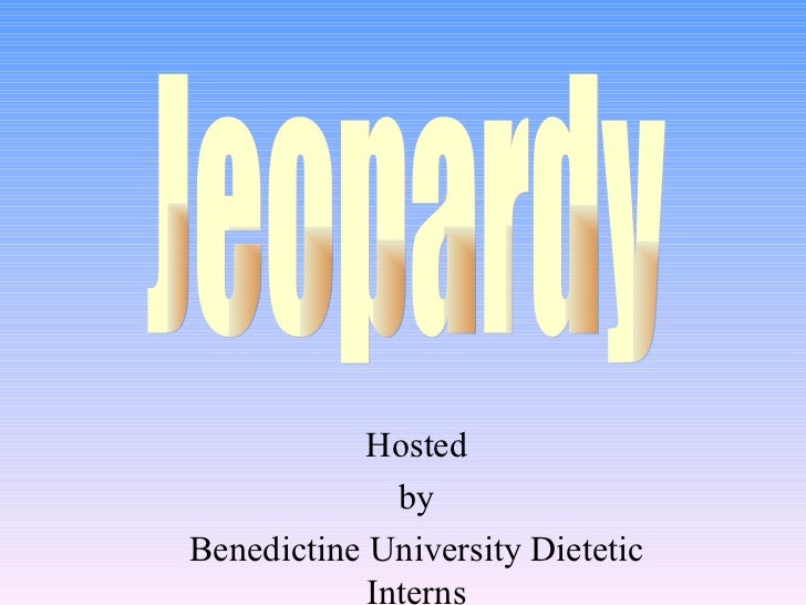 hinsdale nutrition jeopardy template