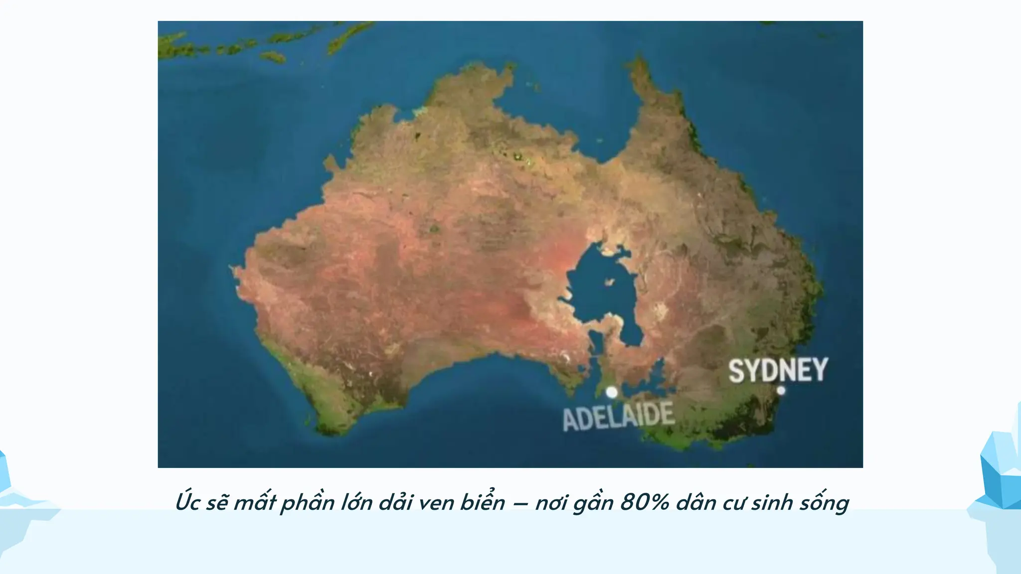 Úc sẽ mất phần lớn dải ven biển – nơi gần 80% dân cư sinh sống
 