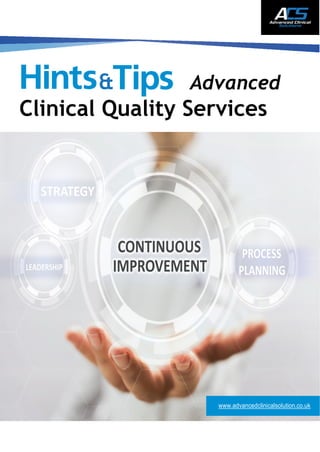 & Advanced
Clinical Quality Services
www.advancedclinicalsolution.co.uk
 