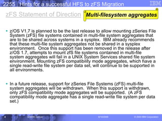 Hints for a successful hfs to zfs migration | PDF