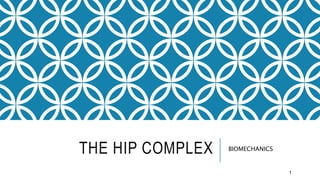 THE HIP COMPLEX BIOMECHANICS
1
 