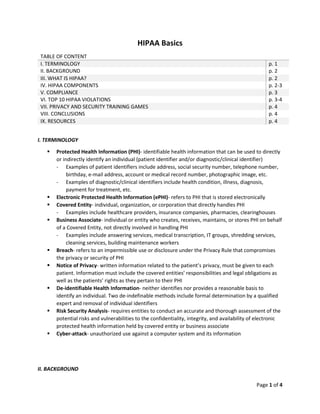 Essential HIPAA Guide | PDF