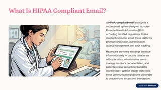 HIPAA Compliant Email for Healthcare Organizations | PDF