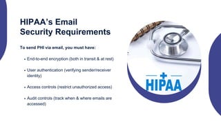 HIPAA-Compliant Email: What Every Healthcare Provider Must Know | PDF