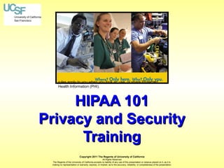 Hipaa101 training abriged