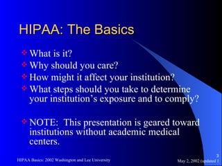 Hipaa101 updated | PPT