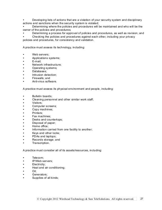 HIPAA Basic Healthcare Guide
