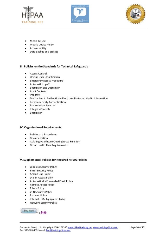 hipaa compliance template suites hipaa policy templates