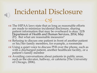 HIPAA AND INFORMATION TECHNOLOGY
