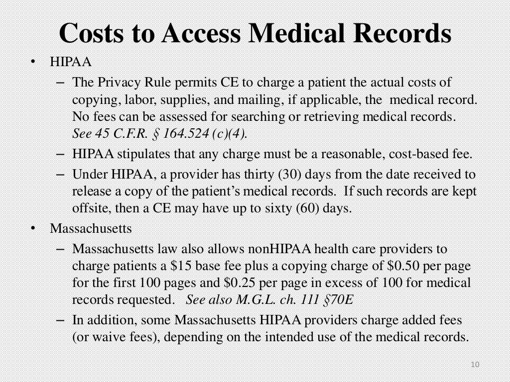 HIPAA Access Medical Records by SainsburyWong