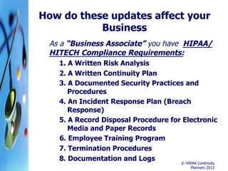 Hipaa Presentation.pdf HIPAA Omnibus Presentation | PDF