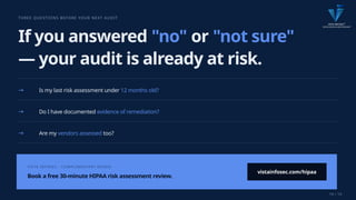 HIPAA Risk Assessment Explained: How to Do It Right and Pass Your Audit ...