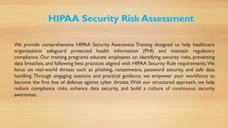 HIPAA Security Awareness Training: Strengthening Your Healthcare Data ...