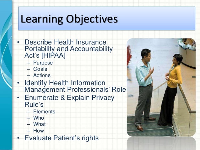 The Health Insurance Portability And Accountability Act Of