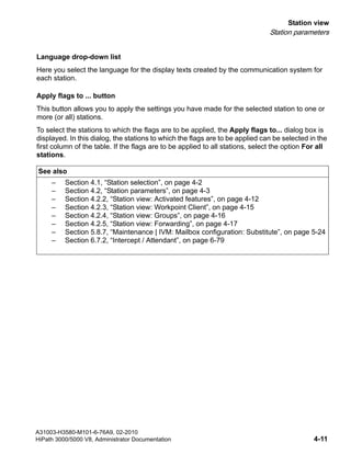 Hi path 3000 & 5000 v8 manager c administrator documentation issue 6 | PDF