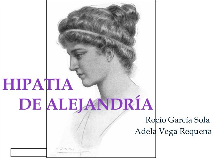 Resultado de imagen para hipatia de alejandria