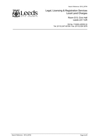 Home Information Pack