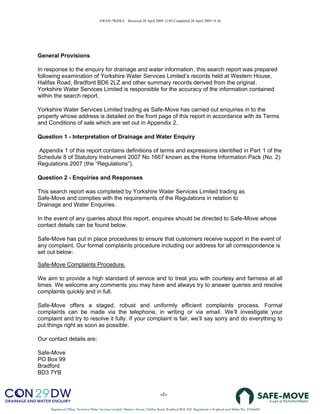 Home Information Pack