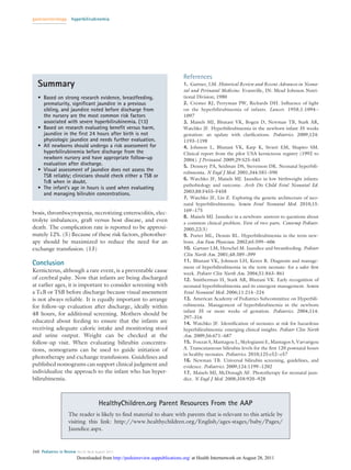 Hiperbilirrubinemia pediatrics in review[1] | PDF