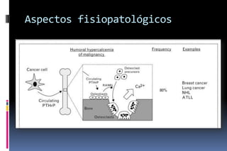 Aspectos fisiopatológicos
 