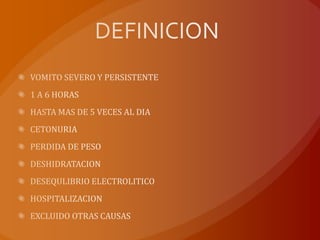 50%  NAUSEAS Y VOMITO 25% SOLO NAUSEAS,  25%  NO AFECTADAS.                              