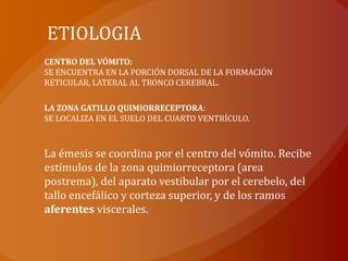 DISBALANCE HIDROELECTROLITICO.