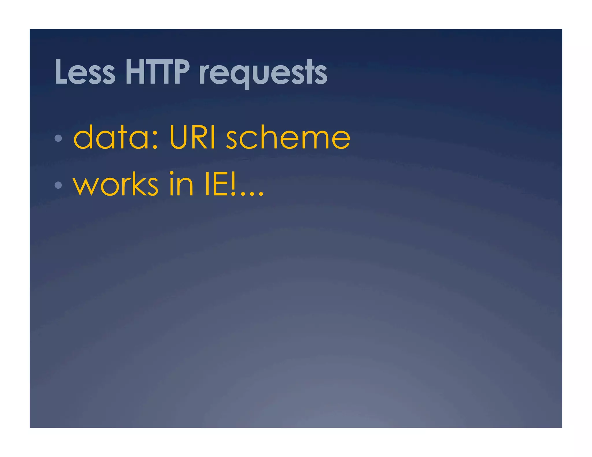 High Performance Kick Ass Web Apps (JavaScript edition)