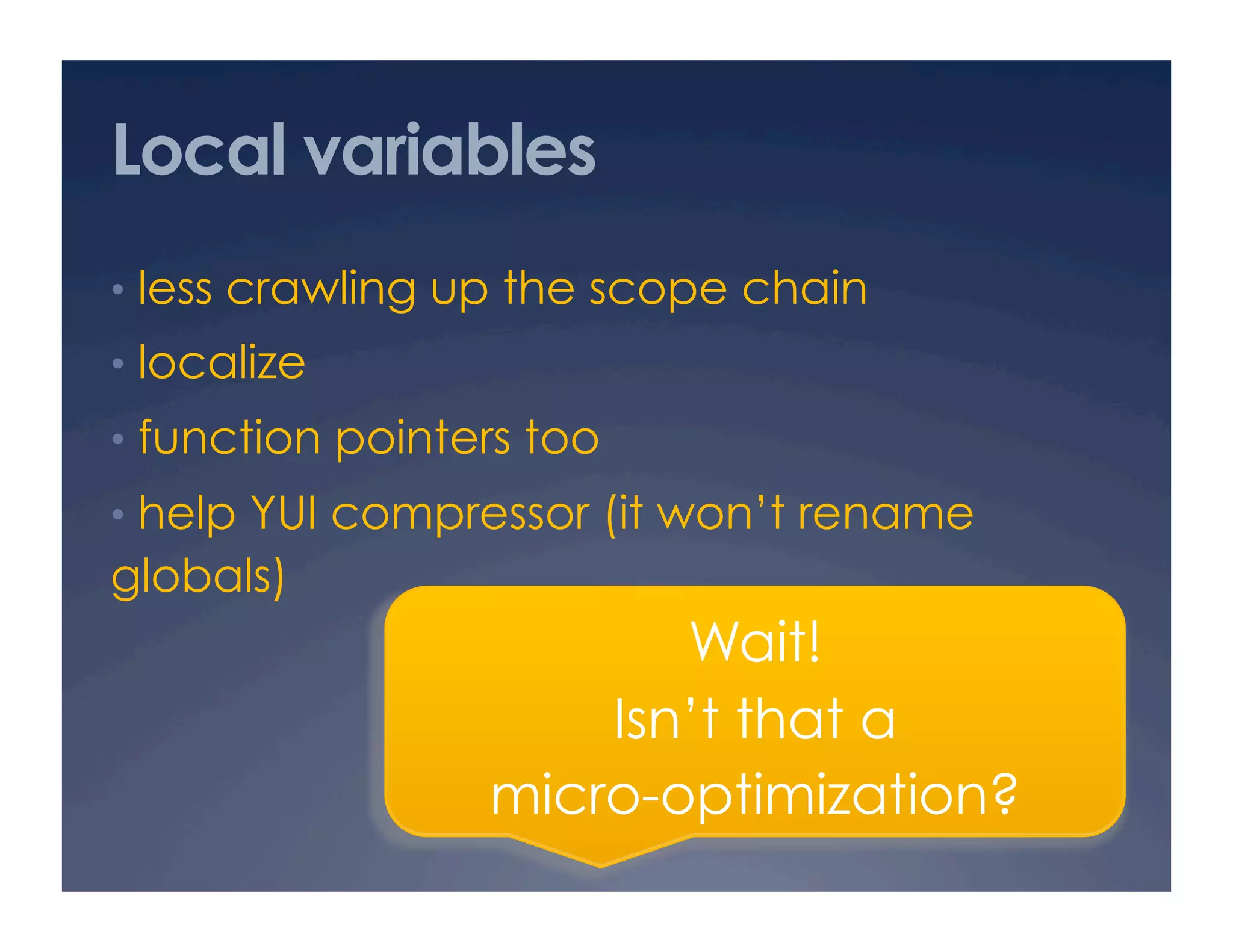 High Performance Kick Ass Web Apps (JavaScript edition)