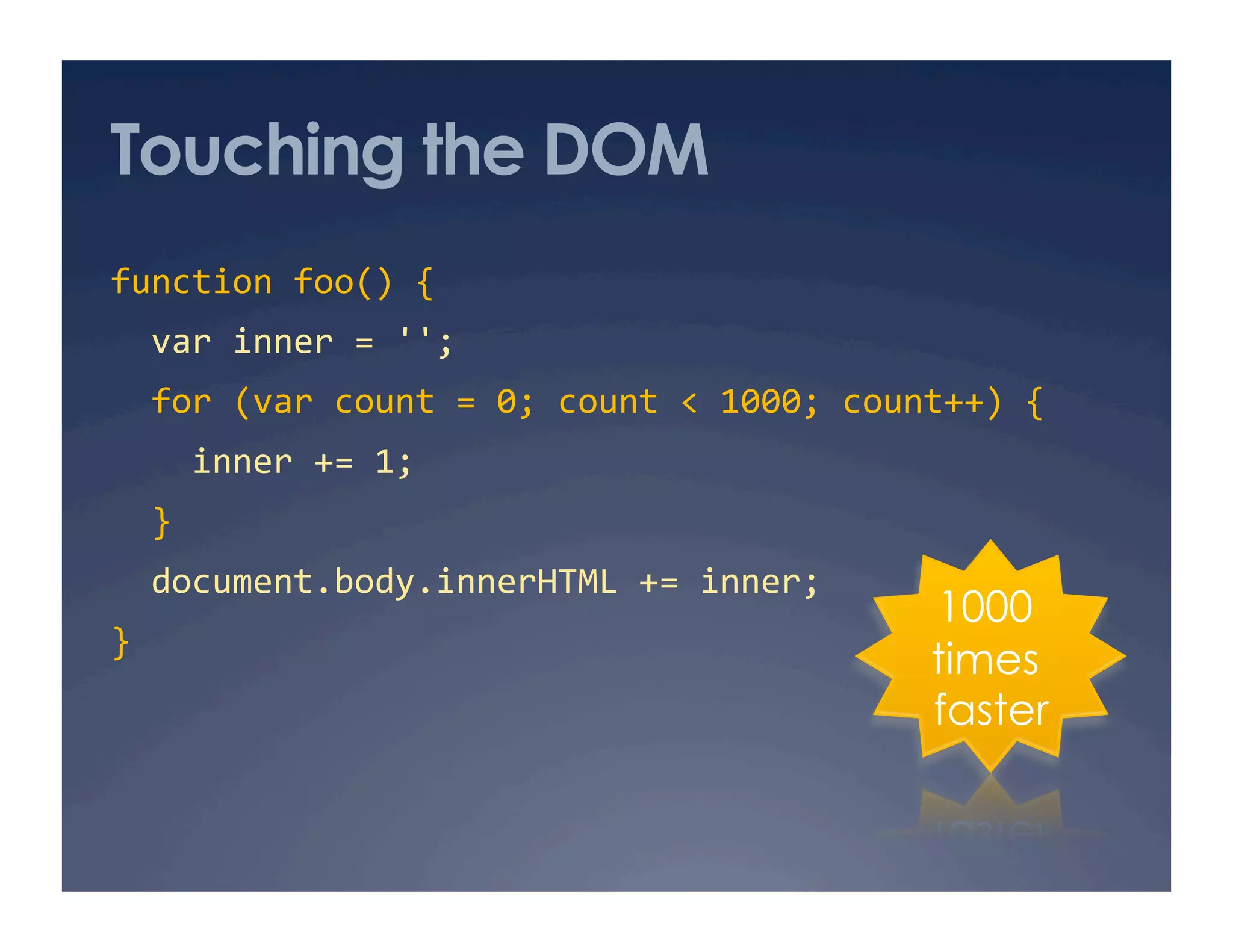 High Performance Kick Ass Web Apps (JavaScript edition)