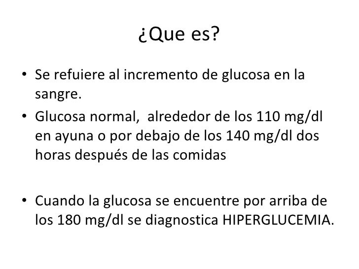Hiperglucemia Hiperglucemia