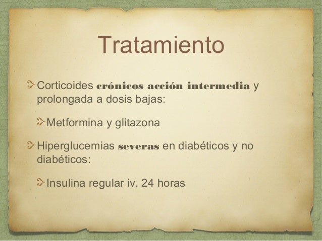 Manejo de la Hiperglucemia Inducida por Corticoides