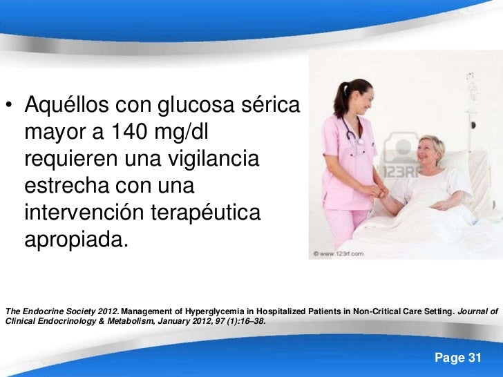 Hiperglucemia en el paciente hospitalizado Hiperglucemia en el paciente hospitalizado