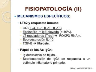 FISIOPATOLOGÍA (II)


MECANISMOS ESPECÍFICOS:
◦ LTh2 y respuesta inmune:







CQ (IL-4, IL-5, IL-10, IL-13).
Eosin...
