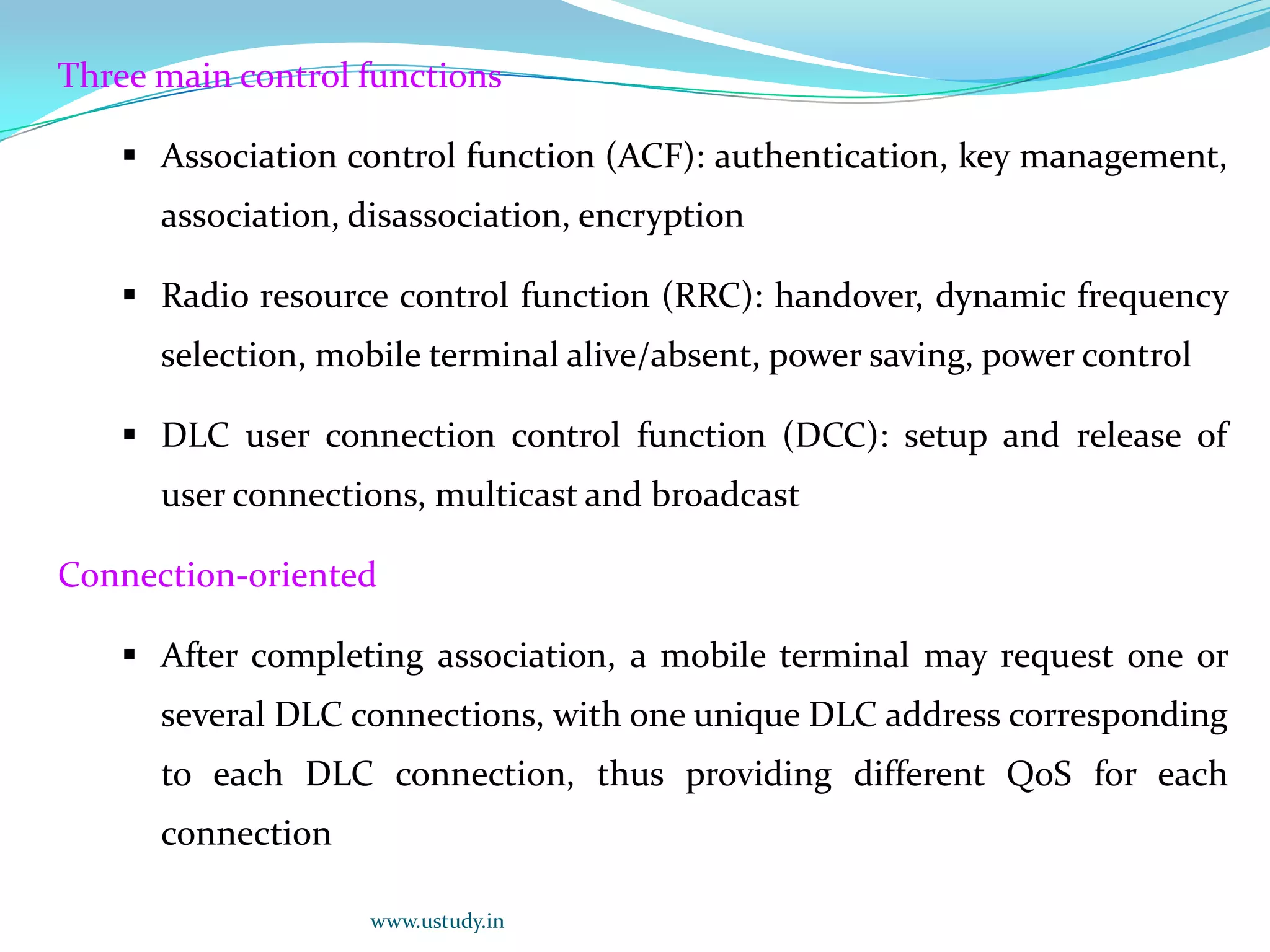 Developed by ETSI during 1991 to 1996